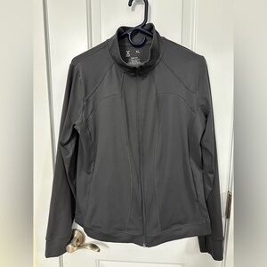 Xersion Women's Gray Zip-Up Sweatshirt